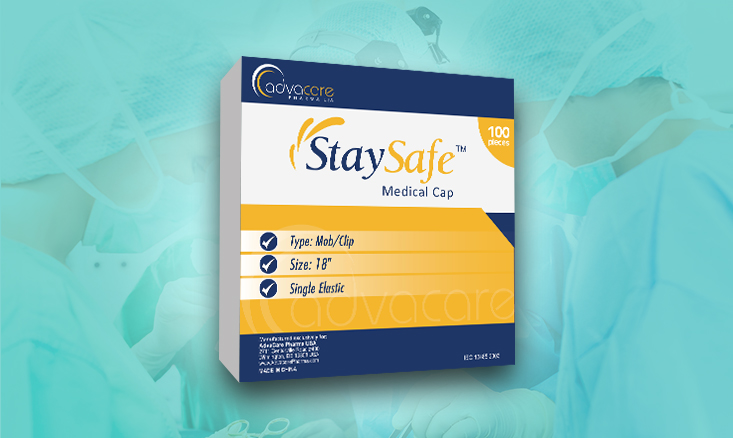 StaySafe Medical Caps Packaging