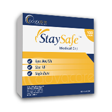 StaySafe Medical Caps Packaging