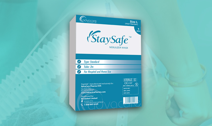 StaySafe Oxygen Masks Packaging