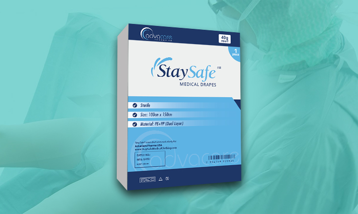 StaySafe Surgical Drapes Packaging